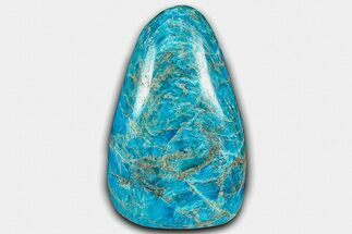 Free-Standing, Polished Blue Apatite - Madagascar #361781