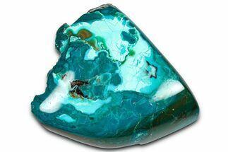 Polished Atacama Blue Opal (Chrysocolla & Opal) - Chile #362254