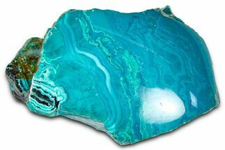 Polished Atacama Blue Opal (Chrysocolla & Opal) - Chile #362274