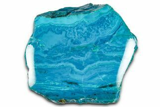 Polished Atacama Blue Opal (Chrysocolla & Opal) - Chile #362277