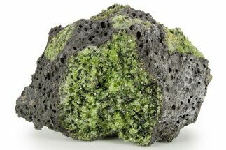 Peridot Crystals in Basalt - Arizona #355057