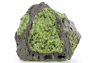 Peridot Crystals in Basalt - Arizona #355060