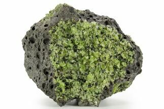 Peridot Crystals in Basalt - Arizona #355061