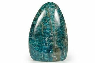 Free-Standing, Polished Blue Apatite - Madagascar #361979