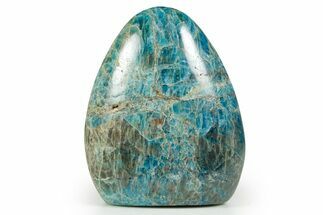 Free-Standing, Polished Blue Apatite - Madagascar #361991