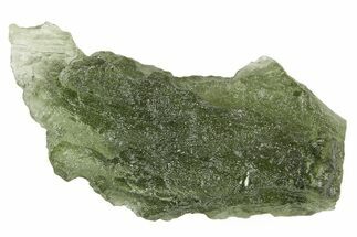 Green Moldavite Tektite ( g) - Czech Republic #359474