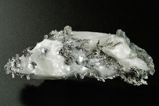 Native Silver in Calcite - Morocco #362749