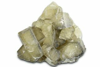Tabular Barite Crystal Cluster with Phantoms - China #362612