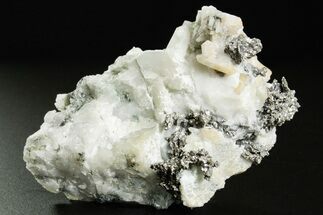 Native Silver in Calcite - Morocco #362828