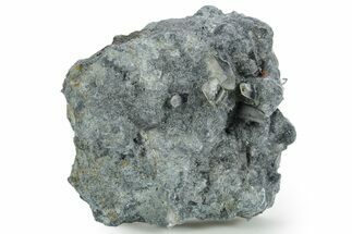 Blueish-Grey Foitite and Quartz on Orthoclase Feldspar - Namibia #363766