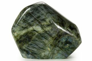 Flashy Free-Standing Polished Labradorite - Madagascar #364187