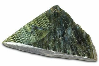 Single Side Polished Labradorite Section - Madagascar #364282