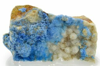 Vibrant Blue Cyanotrichite - China #365294