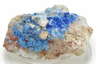 Vibrant Blue Cyanotrichite - China #365308