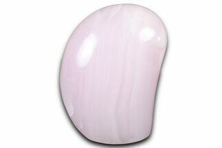 Free-Standing Polished Pink Manganoan Calcite - Fluorescent! #365831