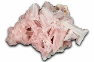 Pink Halite Crystal Cluster - Trona, California #347195