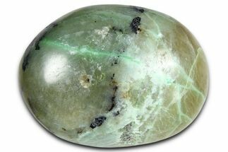 Polished Green Garnierite Stone - Madagascar #366383