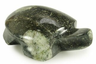 Carved Leopard Rock Turtle - Wyoming #367036