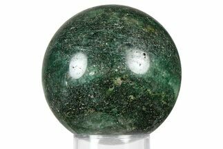 Polished Fuchsite Sphere - Madagascar #349740