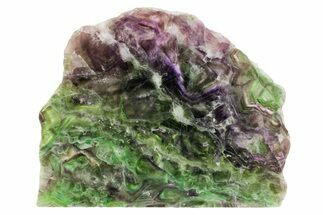 Colorful Polished Fluorite Slab - China #367872