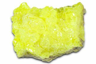 Bright-Yellow Sulfur Crystals - Bolivia #359322