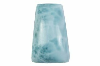 Polished Larimar Cabochon - Dominican Republic #370589