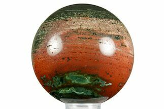 Unique Polished Ocean Jasper Sphere - Madagascar #371106