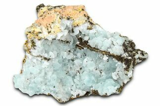 Powder Blue Hemimorphite Formation - Mine, Arizona #368713