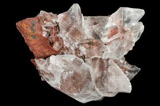 Glassy Selenite Crystal Cluster - Naica Mine, Mexico #372162