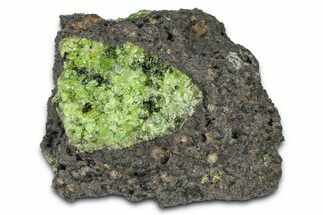 Peridot Crystals in Basalt - Arizona #369534