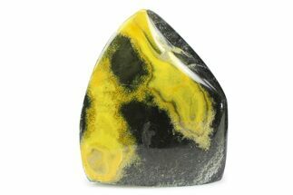 Very Vibrant, Free-Standing Polished Bumblebee Jasper #373337