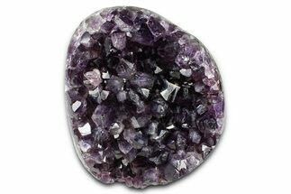 Free-Standing Dark Amethyst Crystal Cluster - Uruguay #373170