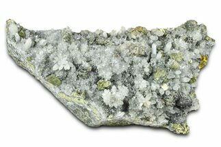 Brassy Chalcopyrite Crystals on Quartz - Mexico #373562