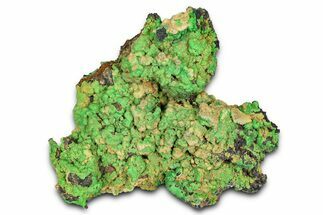 Vibrant Green Conichalcite on Limonite - Namibia #373574