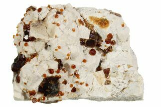 Spessartine Garnets On Microcline Feldspar - China #251593