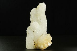 Sparkling Quartz Chalcedony Stalactite Formation - India #262030