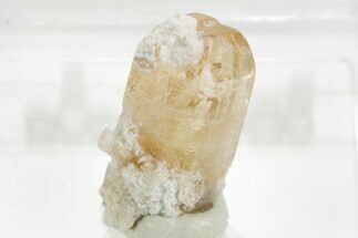 Lustrous Champagne-Pink Topaz Crystal - Utah #374524
