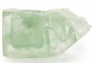Green Cubic Fluorite Crystals with Phantoms - China #375102