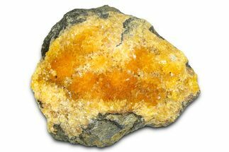 Intense Orange Calcite Crystal Cluster - Poland #374696