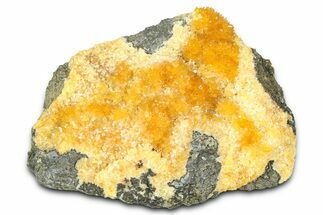 Intense Orange Calcite Crystal Cluster - Poland #374683