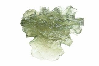 Green Moldavite Tektite ( g) - Besednice, Czech Republic #376288