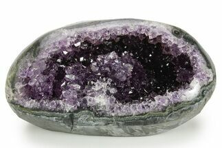 Sparkly Deep-Purple Amethyst Geode - Uruguay #378215