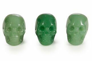Polished Green Aventurine Skulls #378705