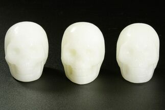 Polished White Jade Skulls #378714