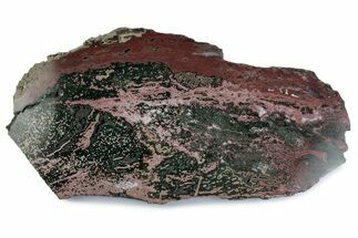 Polished Orbicular Ocean Jasper Slab - Madagascar #379345