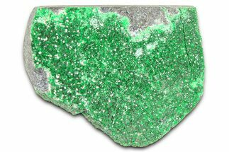 Sparkling Green Uvarovite Garnets - Russia #379981