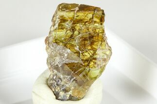 Green Titanite (Sphene) Crystal - Tanzania #379745
