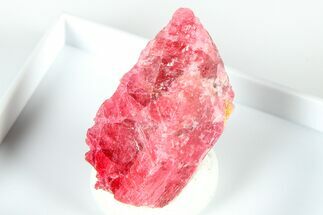 Striking Cherry-Red Rhodonite Specimen - Brazil #379790