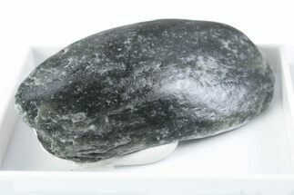 Tumbled Dark Green Jade (Nephrite) Stone - California #380148
