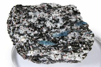 Fluorescent Kyanite & Garnet in Biotite-Quartz Schist - Russia #380672